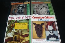 Lot vintage macrame for sale  Phillipsburg