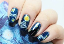 Decorazione unghie notte usato  Mira