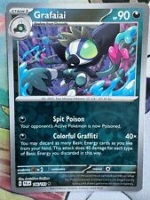 Pokemon inglês holográfico reverso Grafaiai TCG BKK703, usado comprar usado  Enviando para Brazil