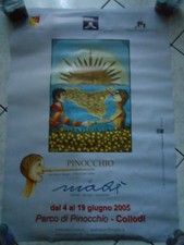 Poster manifesto pinocchio usato  Torino