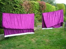 Pair vintage purple for sale  MIRFIELD
