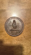 Medaglia esposizione arte usato  Roma