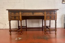 Antica scrivania rovere usato  Roma