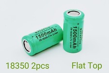 18350 2pcs rechargeable for sale  ROBERTSBRIDGE