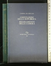 Costituzione della repubblica. usato  Ariccia