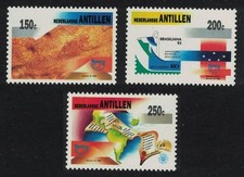 Neth. Homem pré-histórico das Antilhas Admittance to UPAEP 3v 1993 MNH SG#1100-1102 comprar usado  Enviando para Brazil