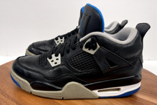 Tamanho 5Y - Nike Air Jordan 4 Retro Motorsports Alternate Azul Preto Cinza Cimento comprar usado  Enviando para Brazil