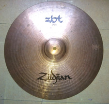 CYMBALE BATTERIE ZILDJIAN ZBT CRASH 16" made in USA AVEDIS GENUINE TURKISH comprar usado  Enviando para Brazil