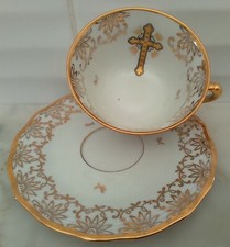 Tasse porcelaine blanche d'occasion  Batz-sur-Mer