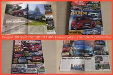 Peugeot 308 Sport 150 THP mit 150PS Literaturpaket - 2 komplette Zeitschriften comprar usado  Enviando para Brazil