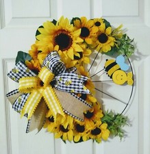 Sunflowers bicycle wheel for sale  Waterville
