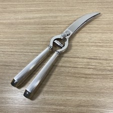 Tesoura/tesoura de cozinha vintage resistente placa de prata recurso de bloqueio 10"" comprar usado  Enviando para Brazil