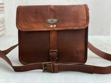 Braune vintage kuriertasche gebraucht kaufen  Langenlonsheim