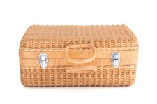 Rattan koffer eckig gebraucht kaufen  Uelzen