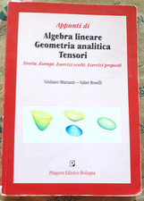 Appunti algebra lineare usato  Genova