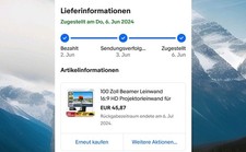 100 zoll beamer gebraucht kaufen  Solingen