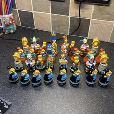 Simpsons chess pieces for sale  AMBLESIDE