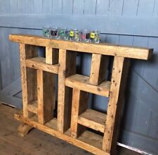 Rustic wooden display for sale  NANTWICH