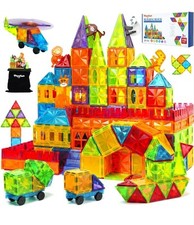 110pcs blocks magnetic gebraucht kaufen  Hamburg