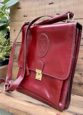 Beautiful red leather for sale  NEWMARKET