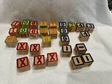 Vintage wooden blocks for sale  Jacksonville