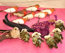 Christmas bird decorations for sale  SOUTHEND-ON-SEA