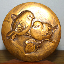 Belle médaille oiseaux d'occasion  Bidart