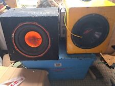 Subwoofer boxes for sale  HIGH WYCOMBE