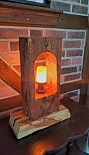 Stehlampe leuchte altholz gebraucht kaufen  Dahme/Mark