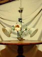 Lampadario vintage floreale usato  Oristano