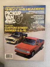 Pickup Van & 4WD Magazine November 1982 Ranger and S10 comprar usado  Enviando para Brazil