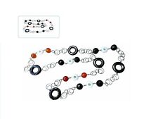 Colar de várias pedras NATURAL em prata 925 longo feminino ágata e ônix preto, usado comprar usado Colar de várias pedras NATURAL em prata 925 longo feminino ágata e ônix preto, usado comprar usado  Enviando para Brazil