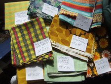 Vintage fabric bundle for sale  EASTBOURNE