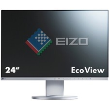 EIZO FlexScan EV2455-GY 24" Ultrasmukły monitor LCD USB 3.0 DVI-D HDMI VGA DP, używany na sprzedaż  Wysyłka do Poland