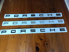 Porsche letters badge for sale  PRESTON