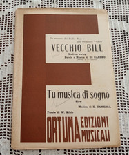 Spartito vecchio bill usato  Castelfidardo