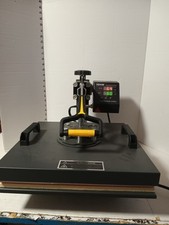 Máquina de prensa térmica 15"x15" transferência de sublimação camiseta caneca placa chapéu, usado comprar usado  Enviando para Brazil