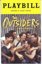 Outsiders playbill original for sale  New York