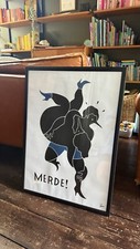 Merde print parra for sale  LONDON