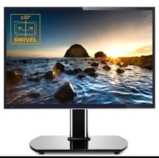 Suporte de TV de mesa universal com suporte giratório para TV LED 28-55" VESA 400x400, usado comprar usado  Enviando para Brazil
