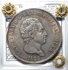 Carlo felice lire usato  Aosta