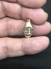 Antique 9ct yellow for sale  POTTERS BAR