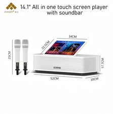 Leitor de Karaokê InAndOn, Tela de 14,1"", Músicas Multilíngues, HDD Smart AI de 500G-2TB comprar usado  Enviando para Brazil