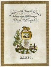 Musée des paysagistes. usato  Italia