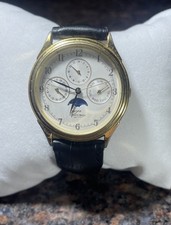 Antigo Relógio Masculino Guess Georges Marciano Fase da Lua Data do Dia 1987 Nova Bateria comprar usado  Enviando para Brazil