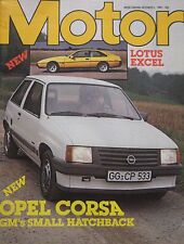 Motor magazine 1982 for sale Motor magazine 1982 for sale  DARWEN