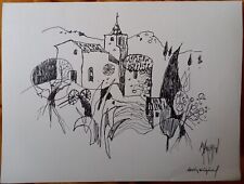 Dessin original paysage d'occasion  Vincennes