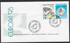 Usado, Chipre 1995 Europa Pombo Paz e Liberdade Holocausto Conjunto 2V. FDC não oficial comprar usado  Enviando para Brazil