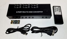 Conversor RCA para HDMI 6 portas RCA composto CVBS AV switch para conversor HDMI comprar usado  Enviando para Brazil