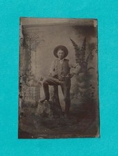 Tintype. armed cowboy. for sale  Owings Mills